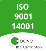 Logo des certifications Iso 9001 et 14001