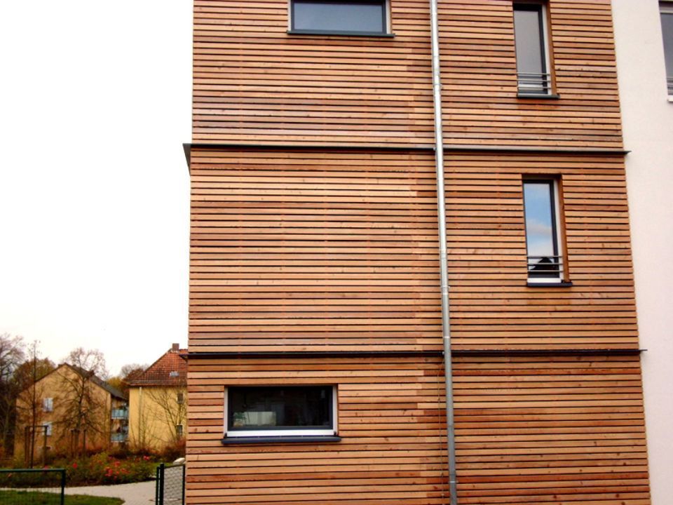 Referenzbild von Holz Fassadenbekleidungen von Zimmerei Ankenbrand