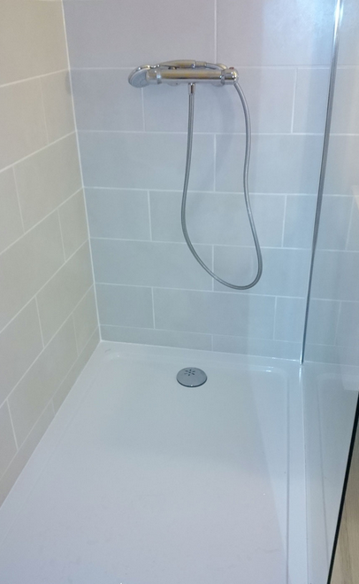 Douche à l'italienne