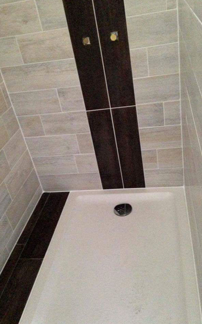 Carrelage noir et blanc