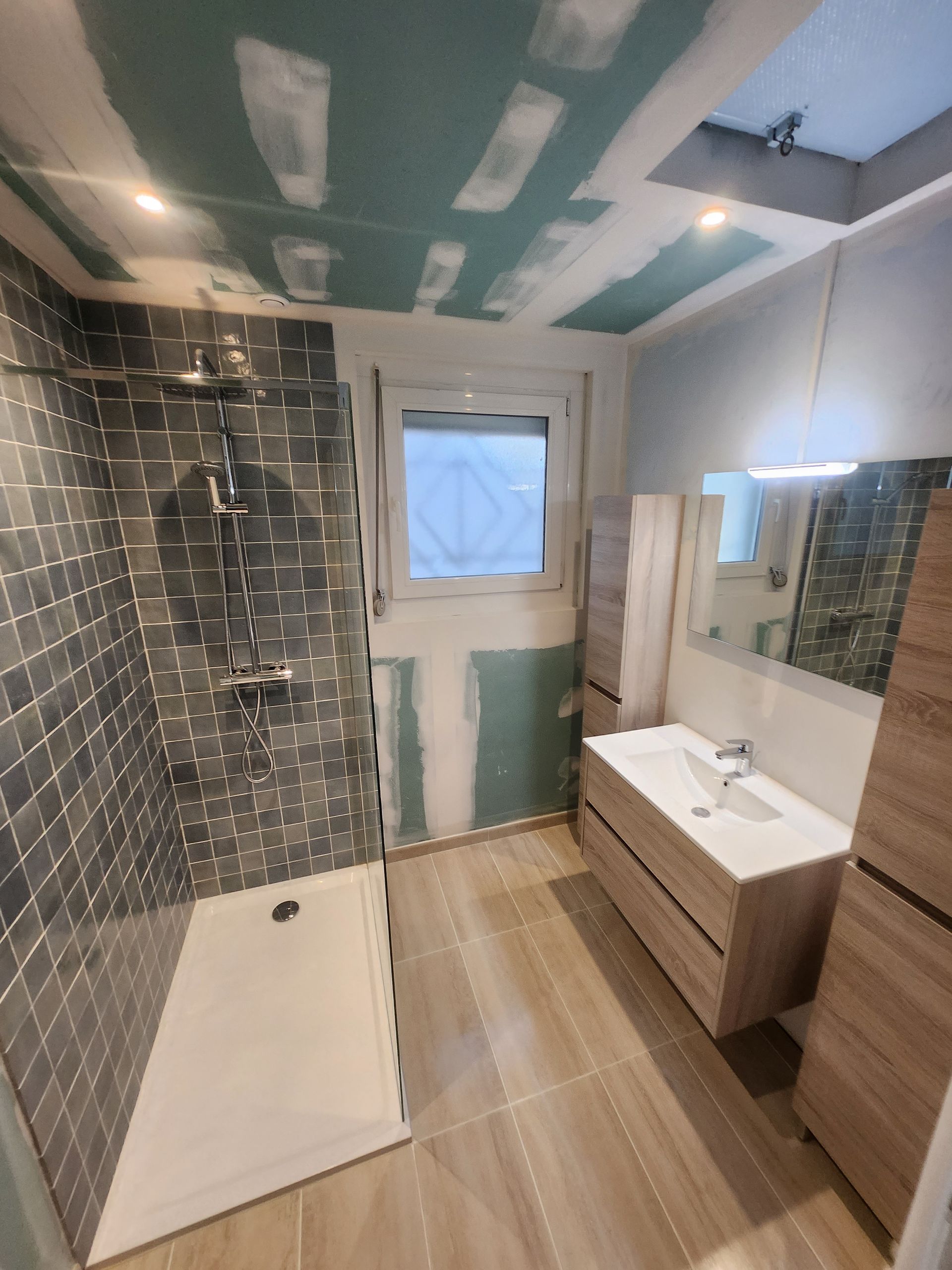 Salle de bains finie