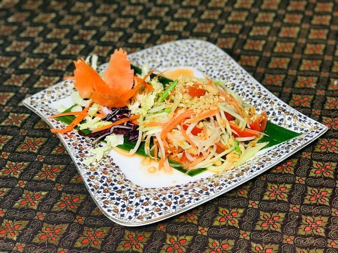 Salade Papaye - restaurant Lanna Thai