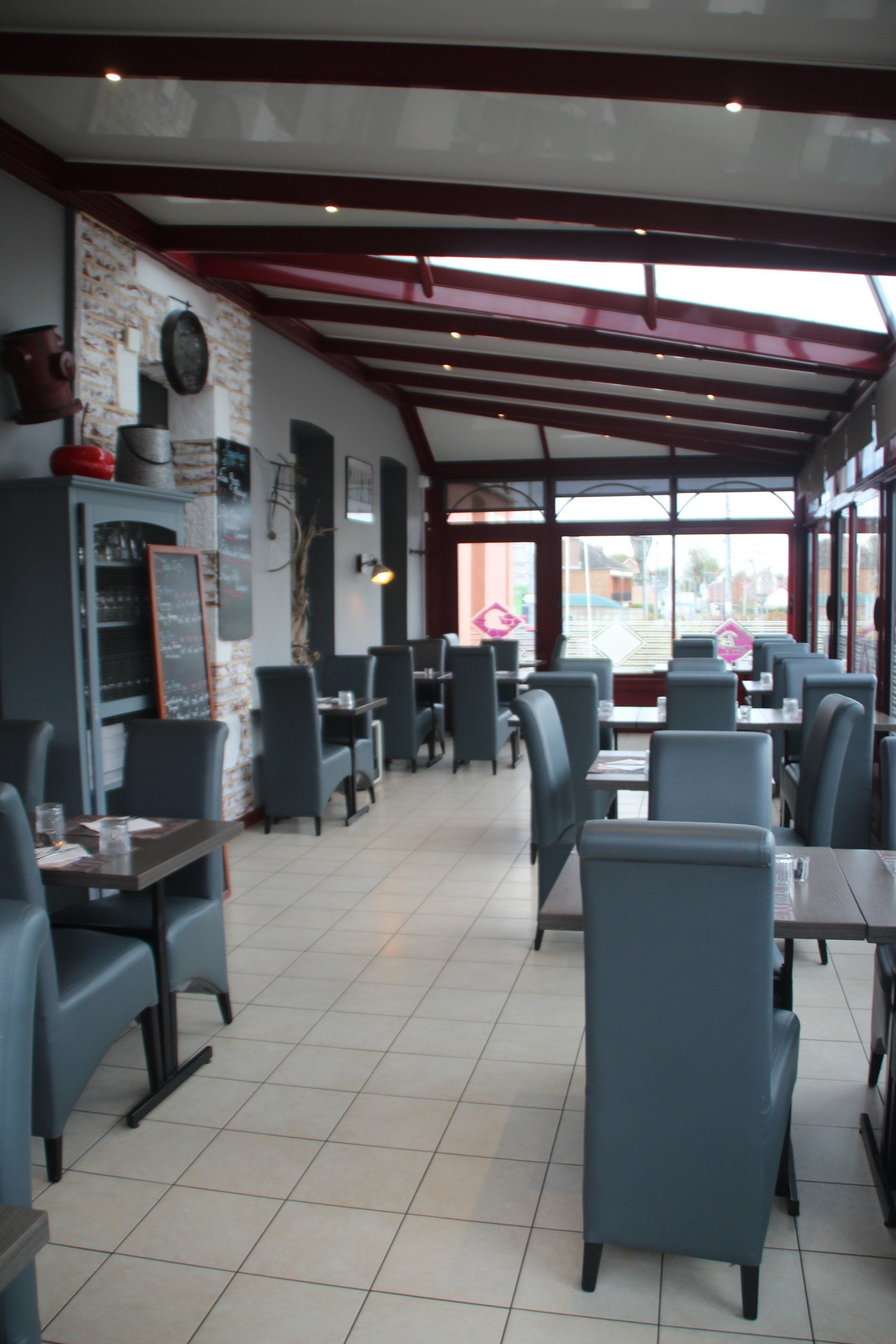 Véranda vue profondeur