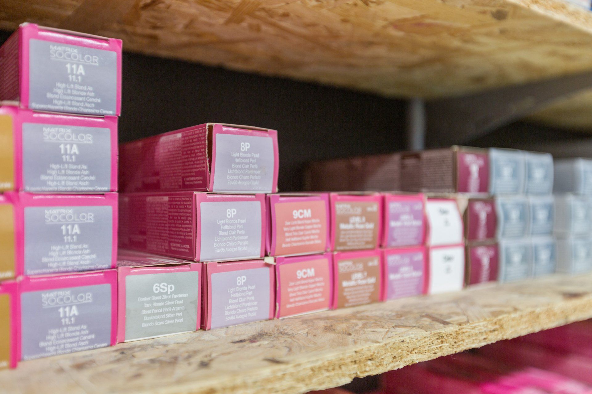 Boites de coloration