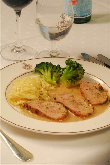 Kalbsfilet an Zitronensauce - Ristorante Casa Ferlin - Zürich