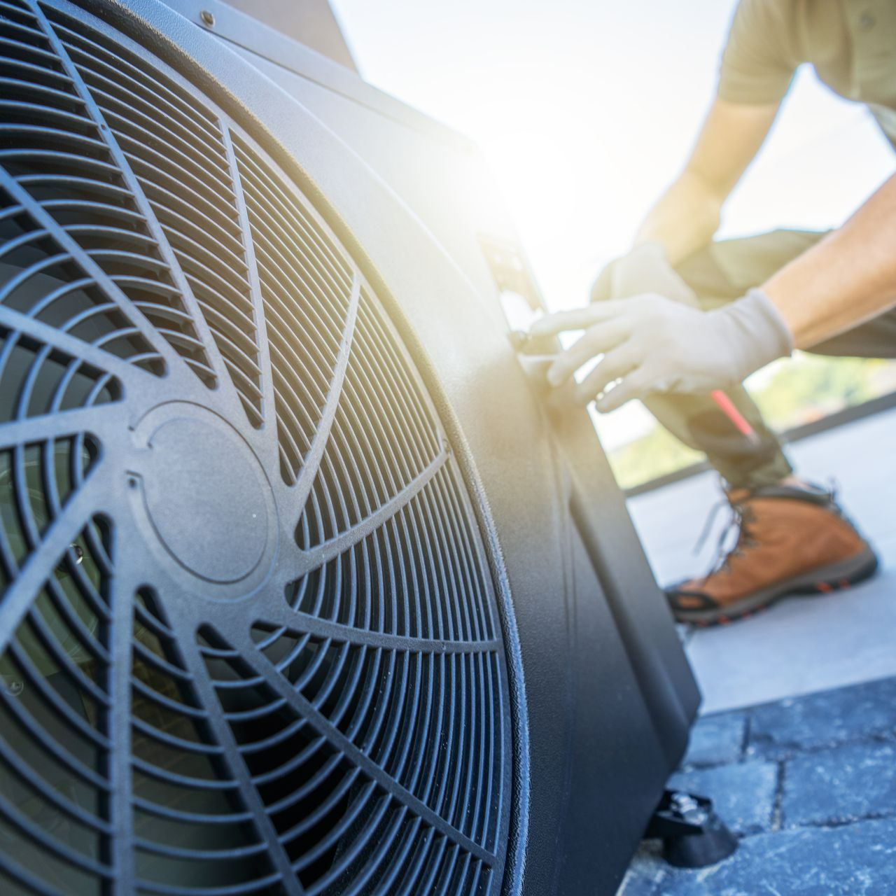 Entretien de l'unité extérieure d'une climatisation