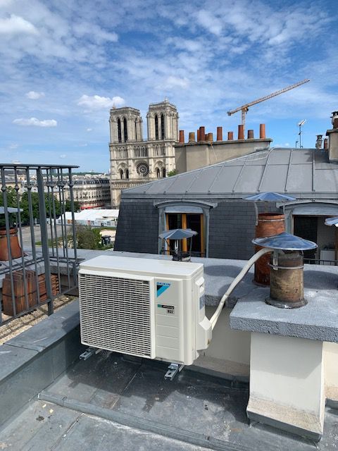 Pose de climatisation à Paris