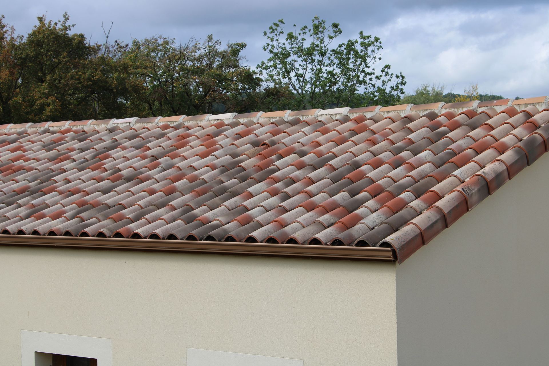 Toiture neuve en tuiles canal