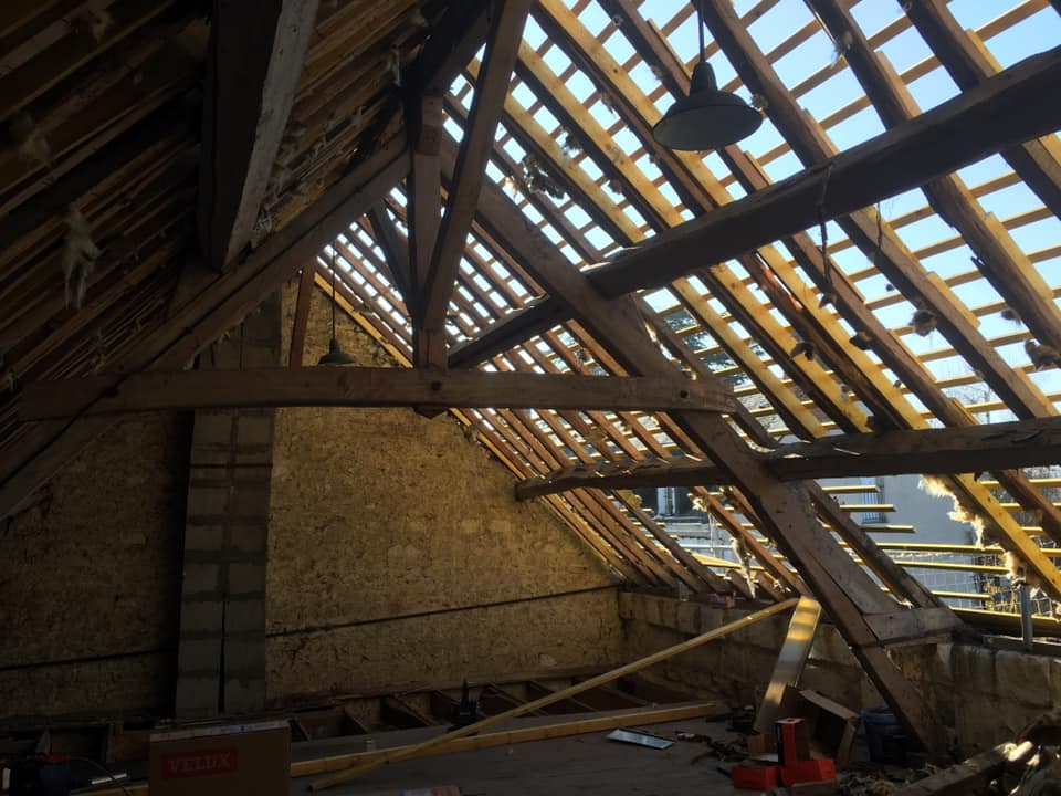 Autre chantier de Charpente