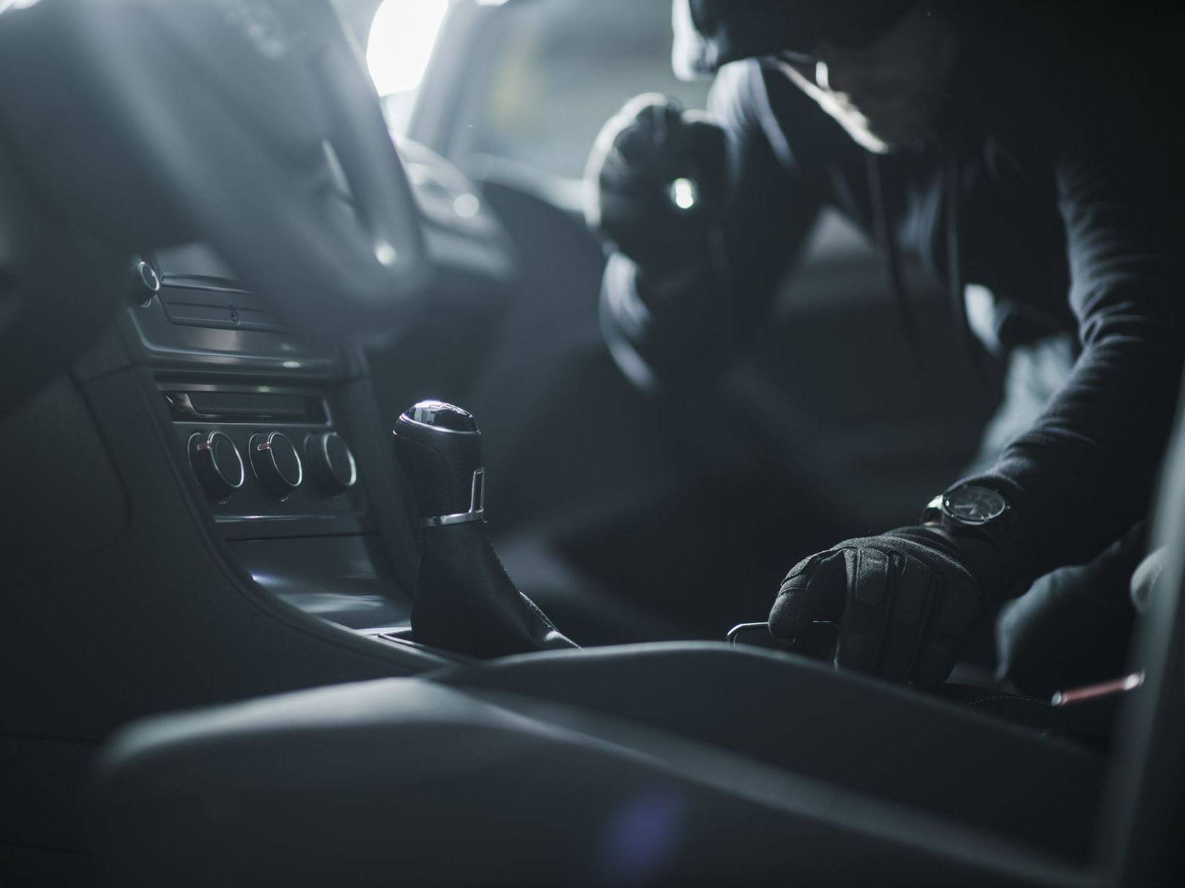 Vol dans une voiture