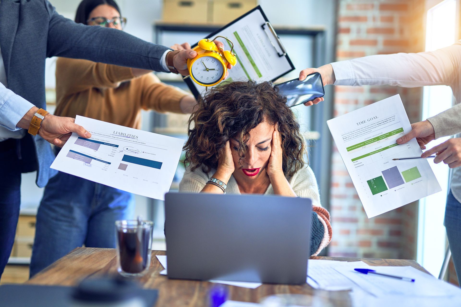 Surmenage au travail