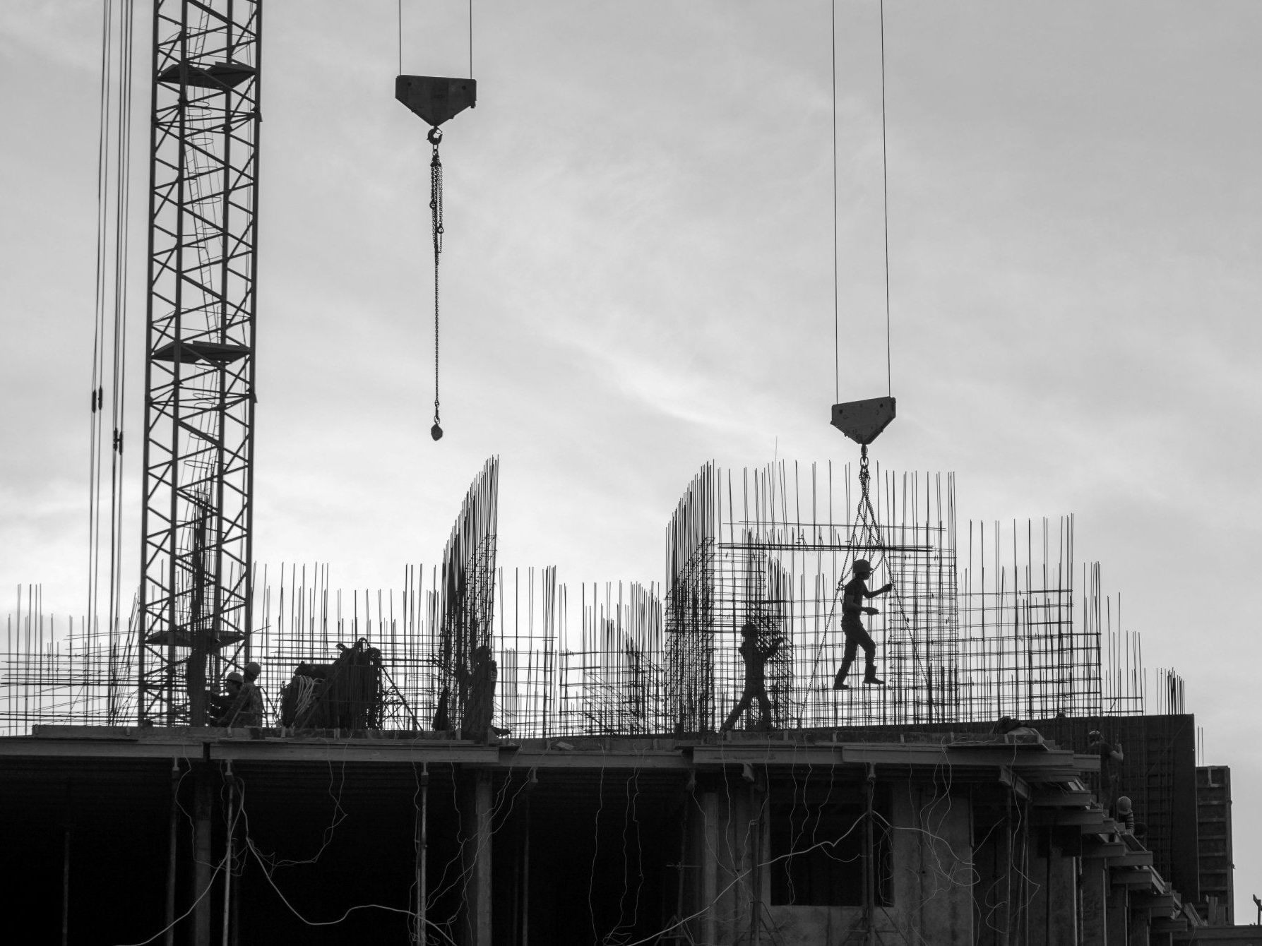 Bâtiment en construction