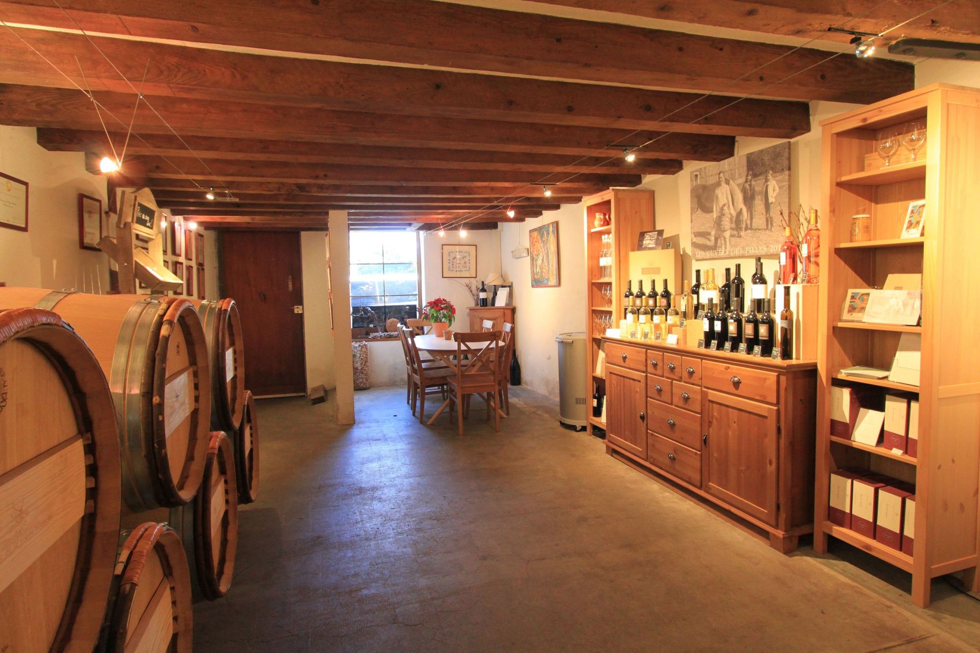 Domaine de la vigne blanche - carnotzet