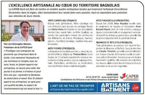 Article local sur l'entreprise Atex Fçades
