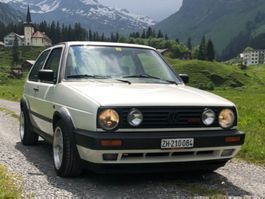 VW Golf GTI mit G60 Motor, Foto der Carrosserie Fäh