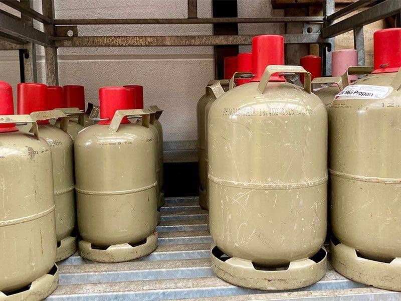 Glasflachen von Tyczka