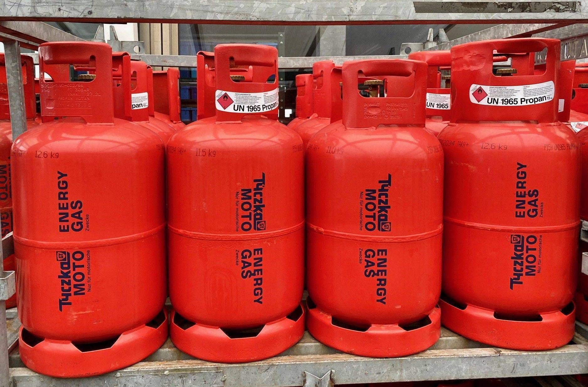 Glasflachen von Tyczka