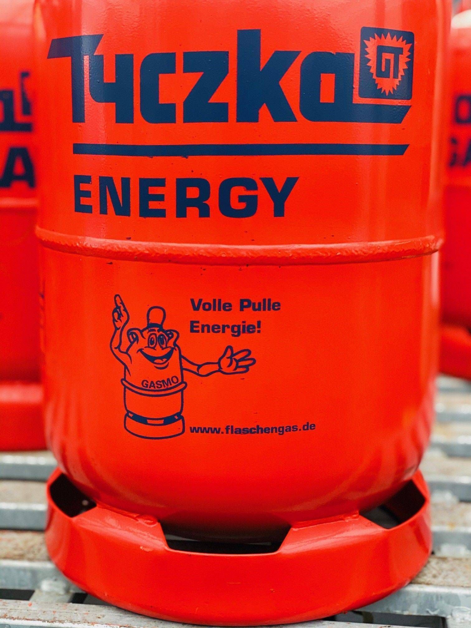 Glasflache von Tyczka