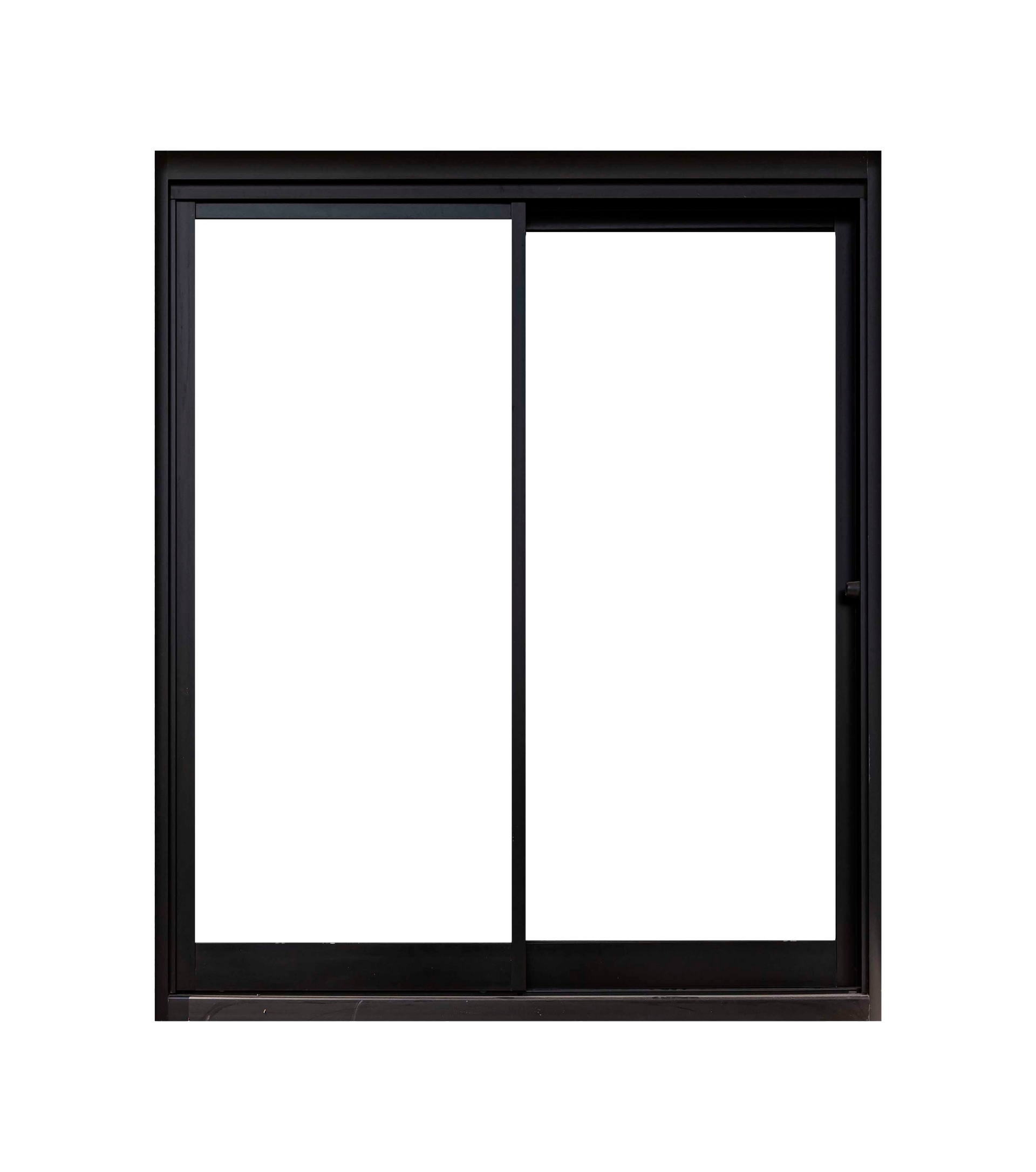 Une fenêtre coulissante