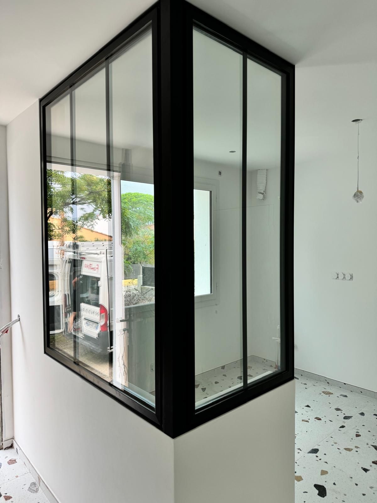 Verrière atelier en aluminium