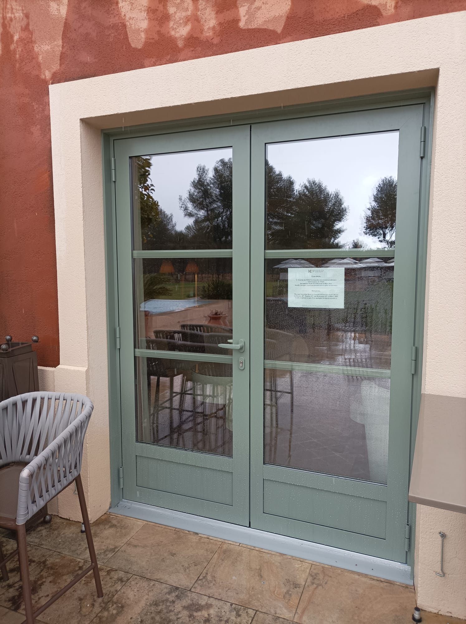 Porte fenêtre en aluminium