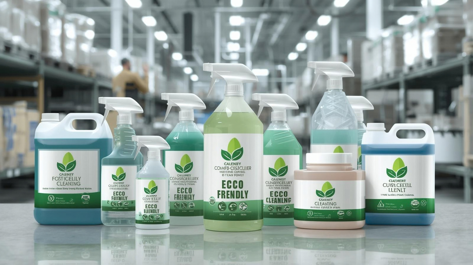 Divers produits de nettoyage