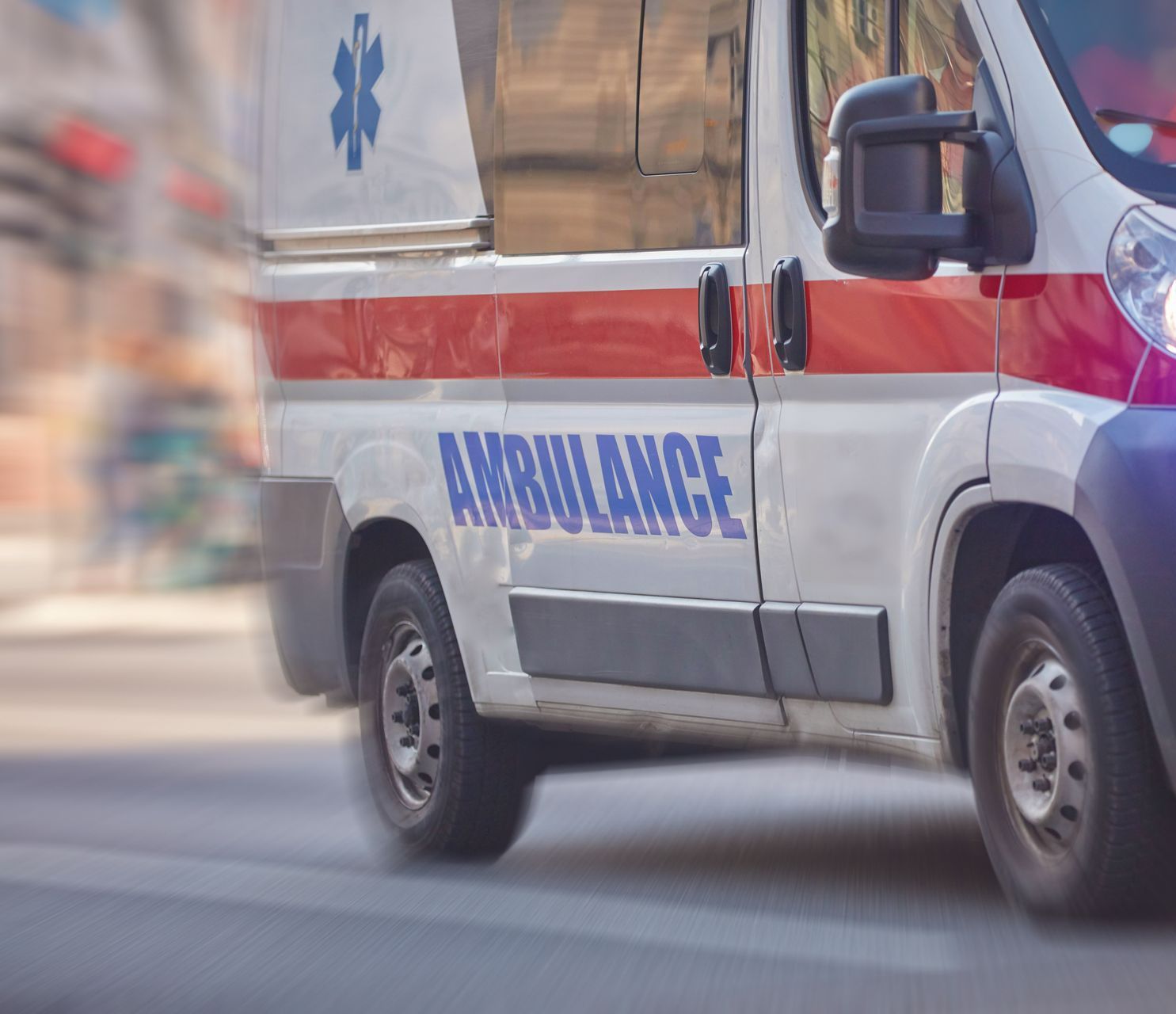 Une ambulance