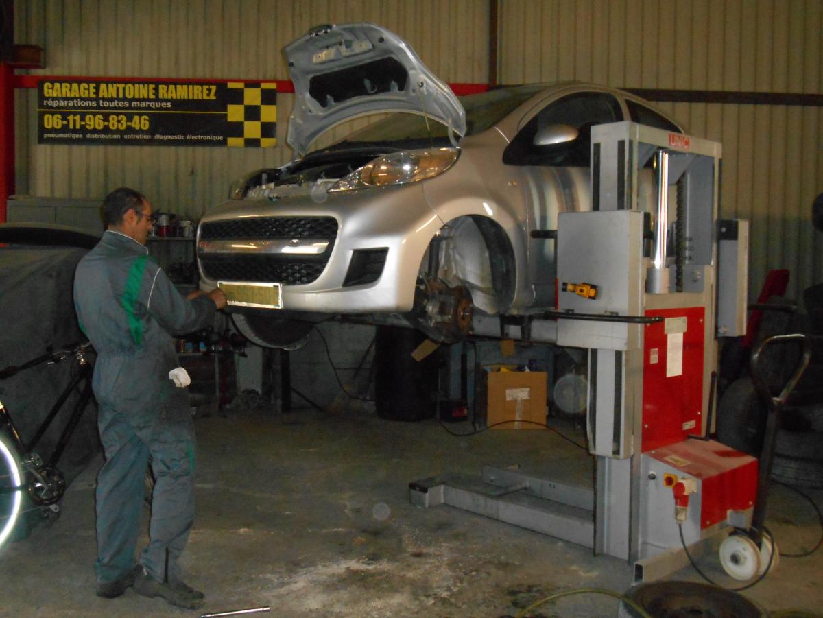 Garage automobile Ramirez, réparation automobile et diagnostic électronique à Saint-Restitut