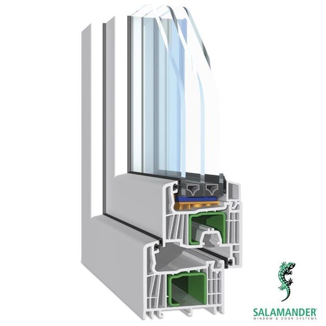 Inneres Aussehen eines Kunststofffensters