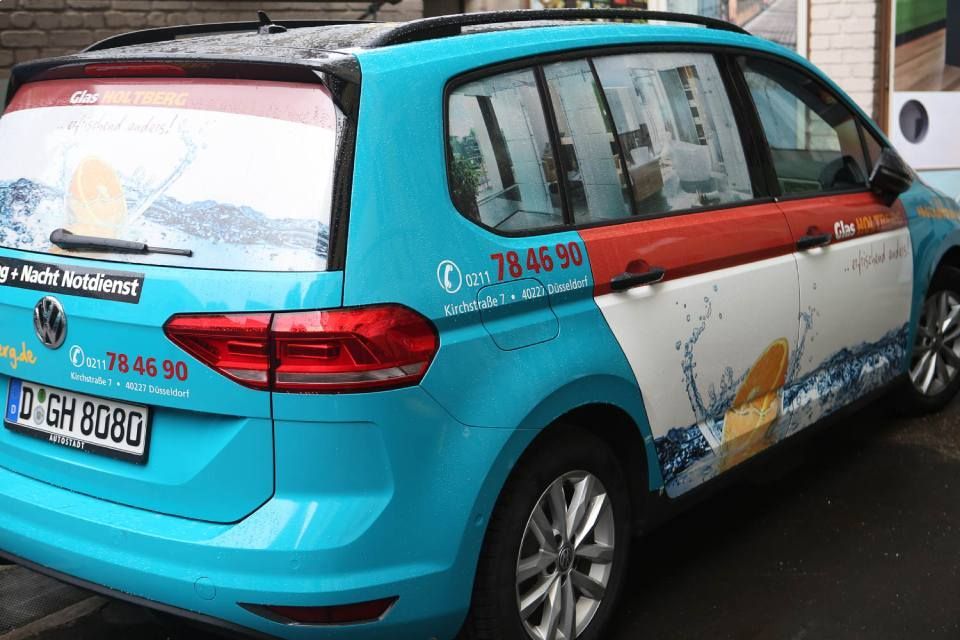 Firmenfahrzeug Glas Holtberg KG