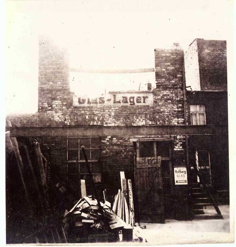 Glas Holtberg KG nach dem Krieg