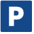Symbol Parkplatz