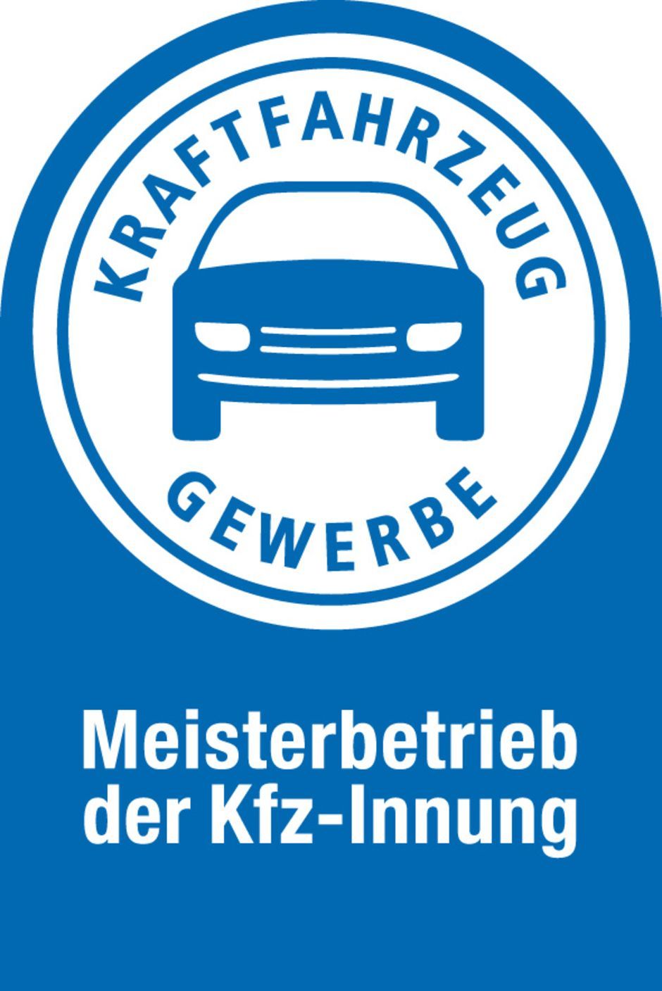Meisterbetrieb der Kfz-Innung Siegel