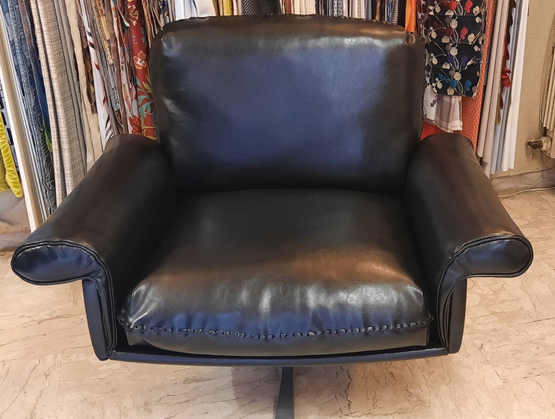 Fauteuil en cuir