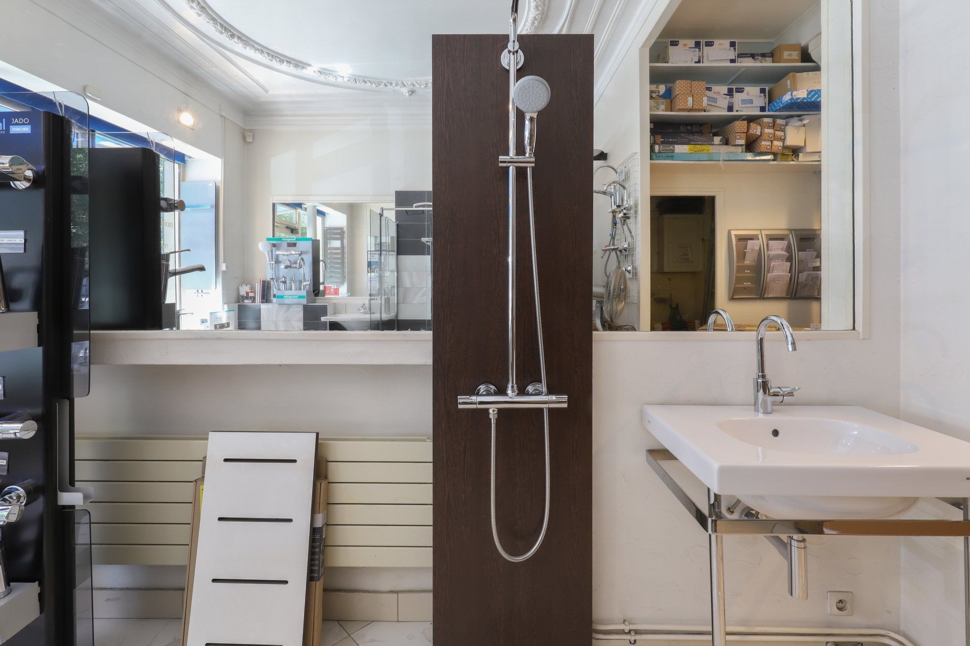 Douche à l'italienne