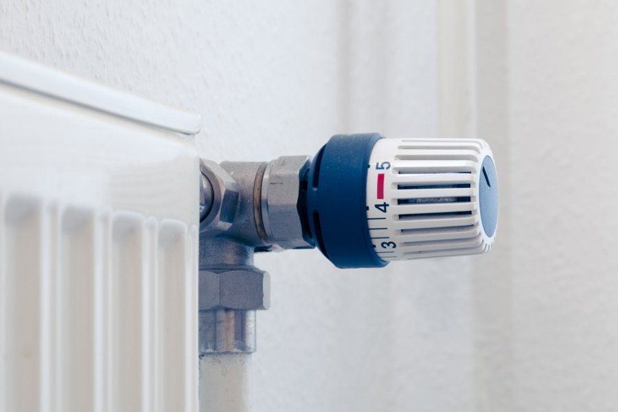 Pose de radiateur