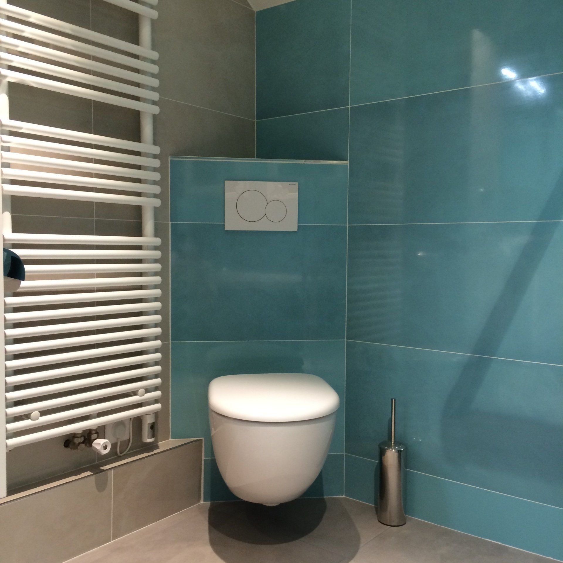 Pose de WC suspendus