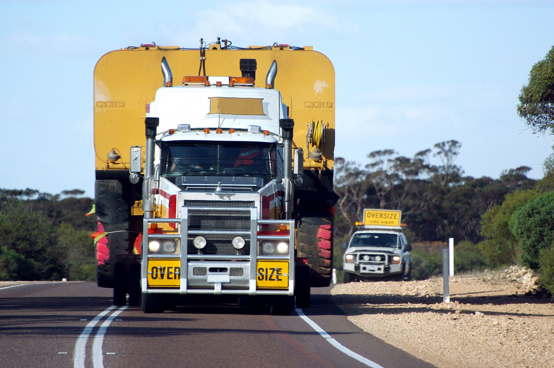 Transport de machine agricole