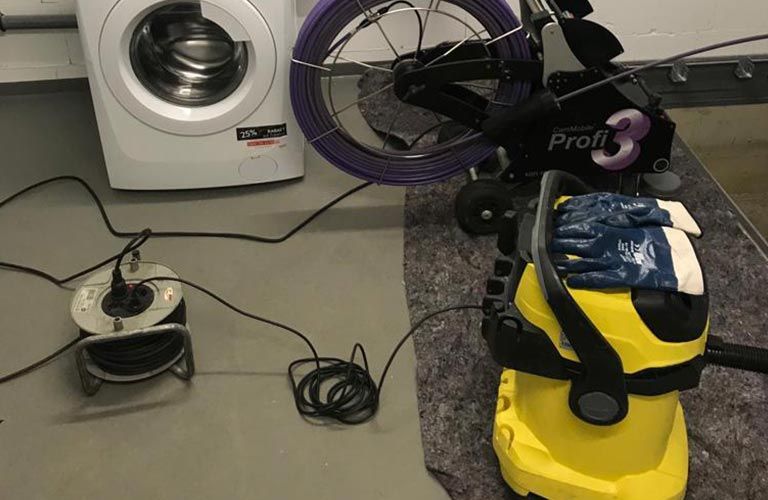 Einsatzbeispiel für die Kanalreinigung nach einer Kanalinspektion