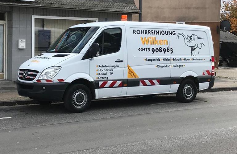 Rohrreinigung Wilken Fahrzeug