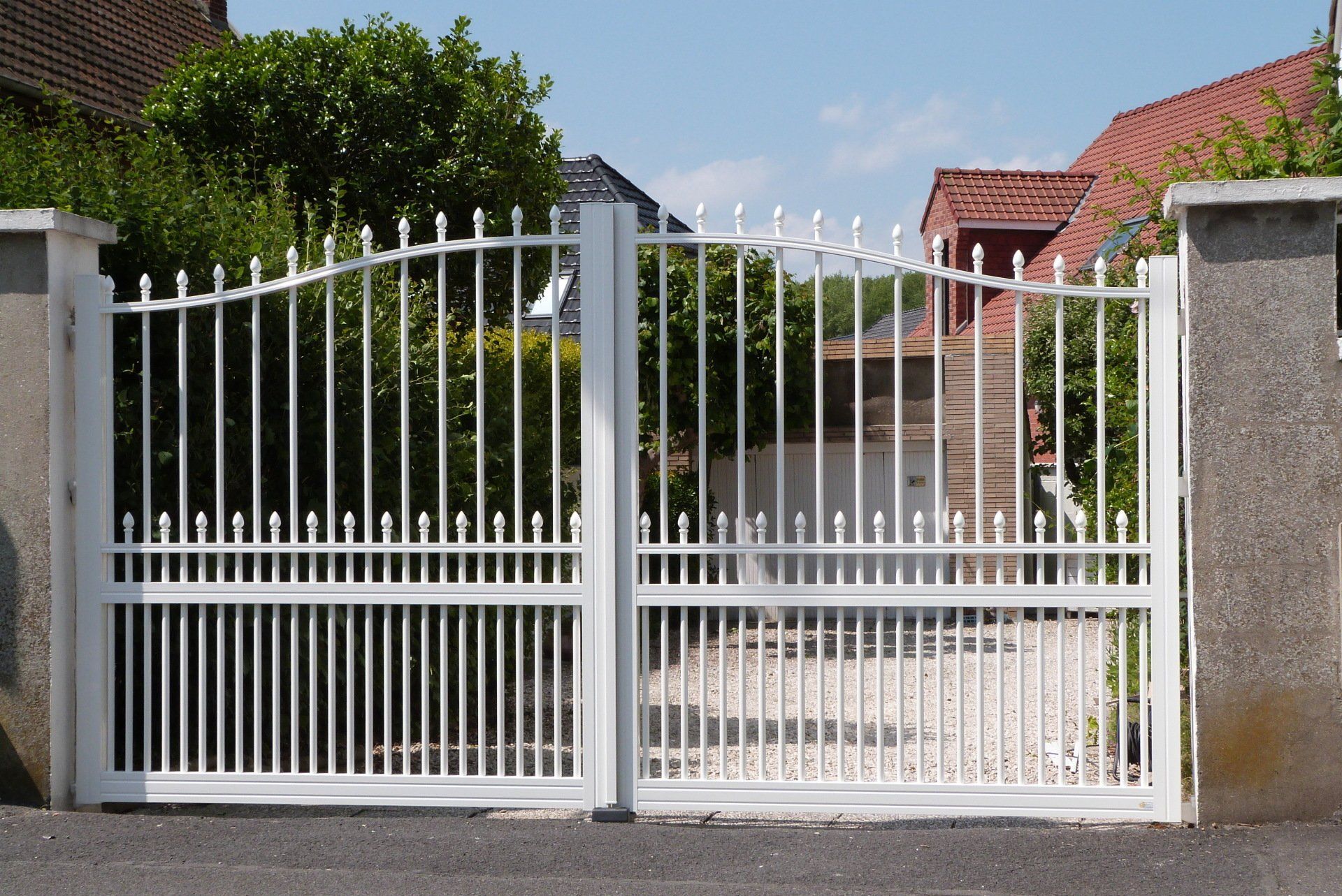 Portail alu tradition