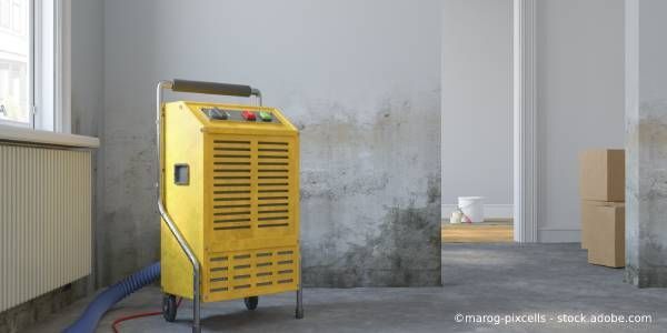 Herbert Scherzer Trocknungsservice Trocknungsgerät in einem Raum