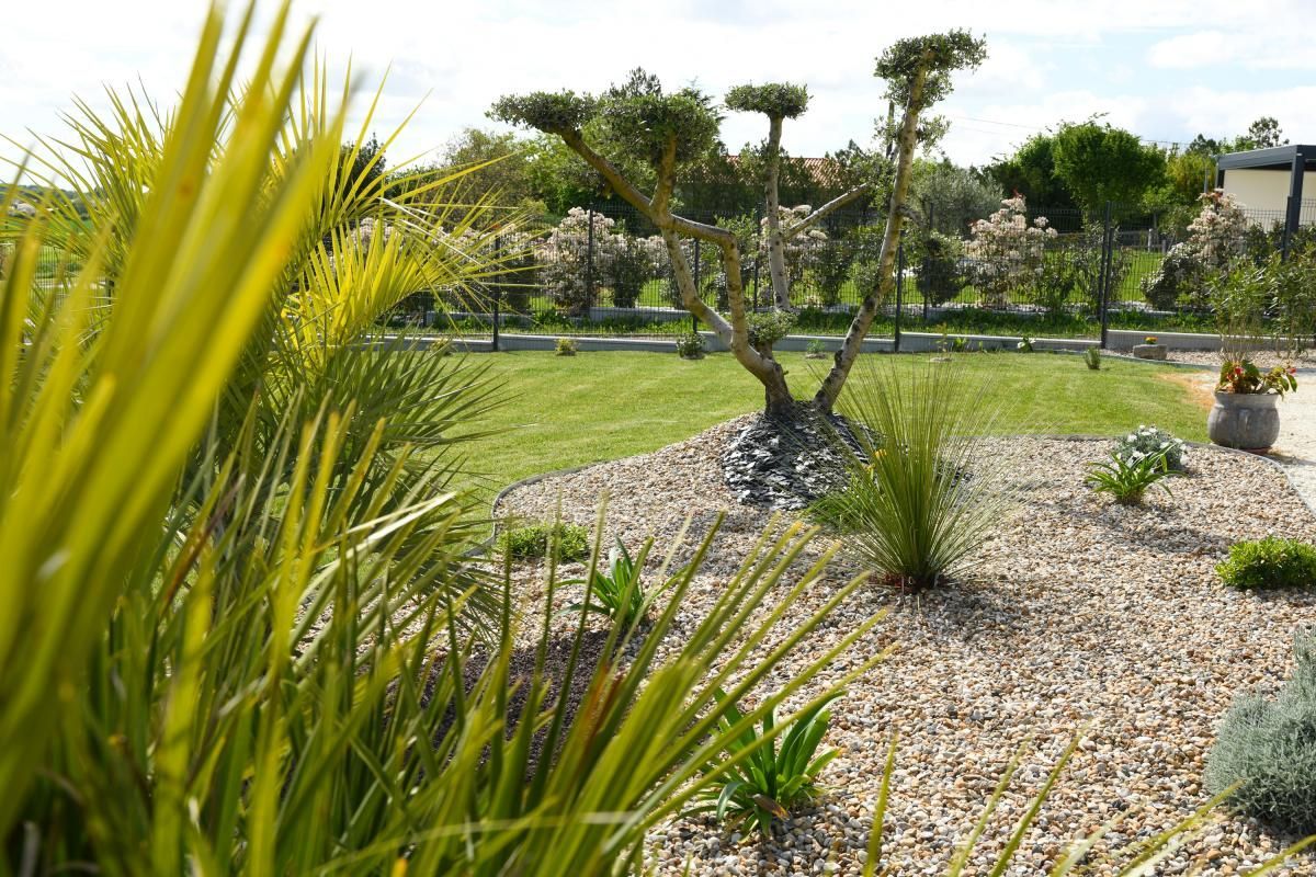 Jardin créé par Thierry Bluteau