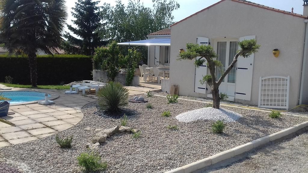 Petit jardin aménagé