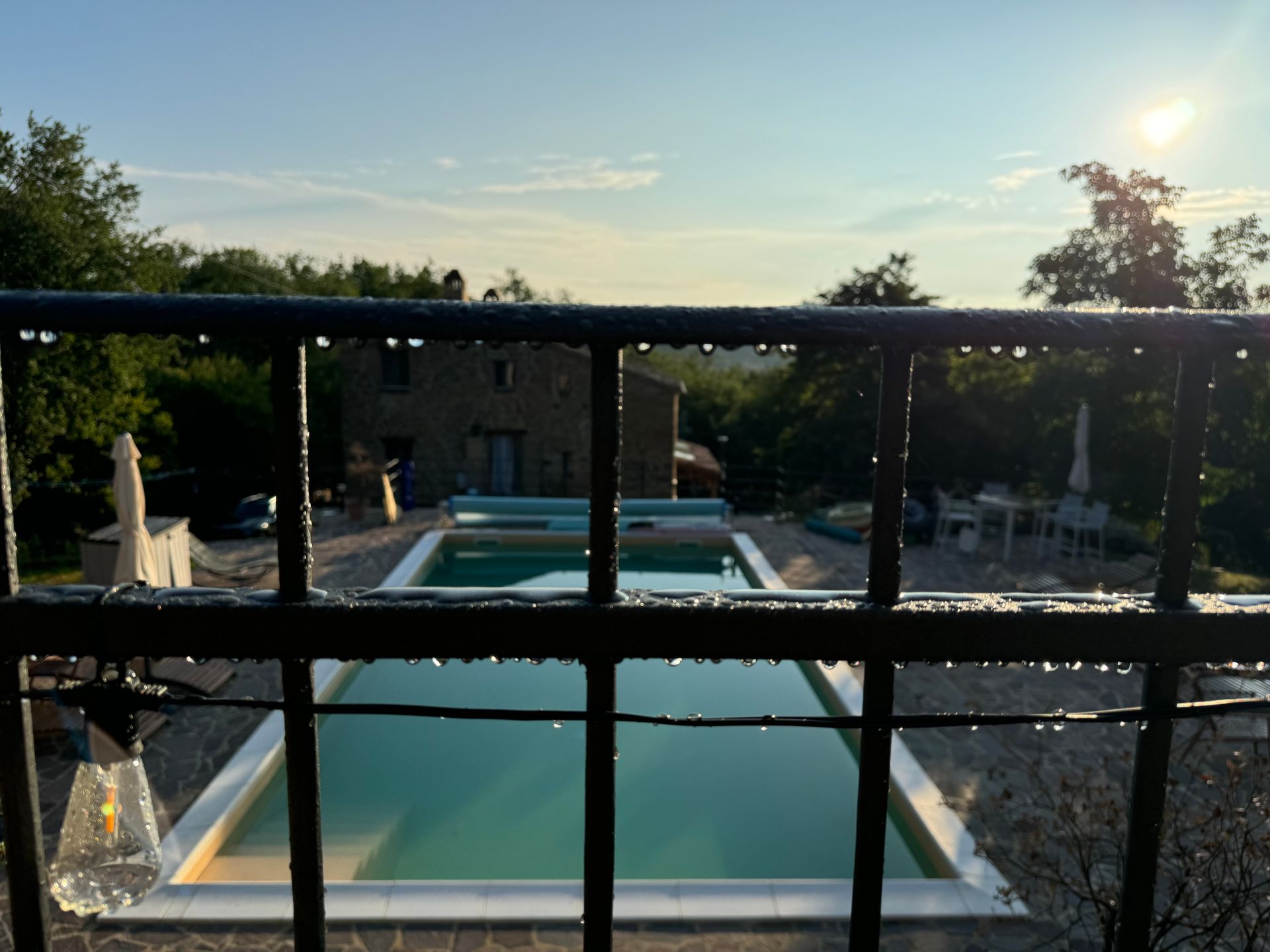 Salt water Swimming pool