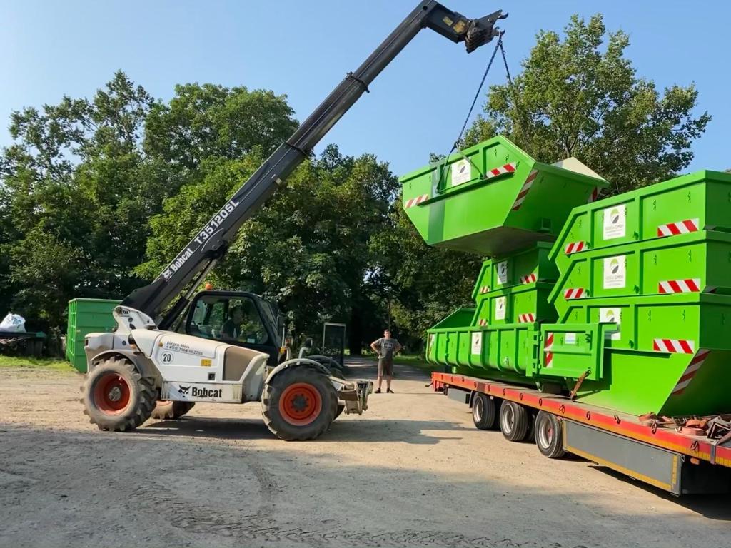 Transport von Containern