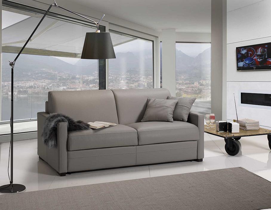 Canapé 2 places gris