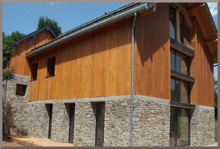 Maison extérieur bois