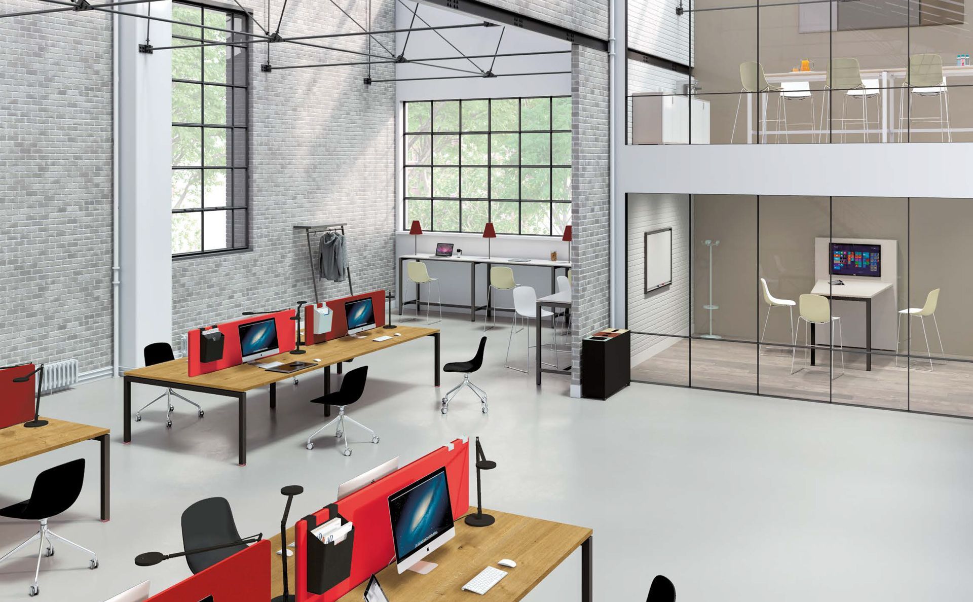 Open space de type industriel