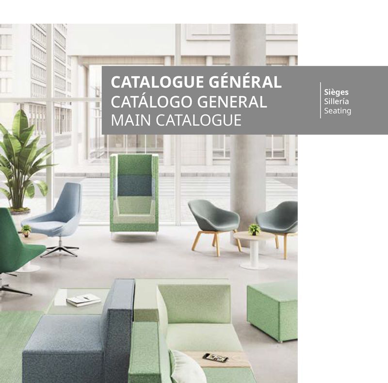 Couverture catalogue CG Sièges